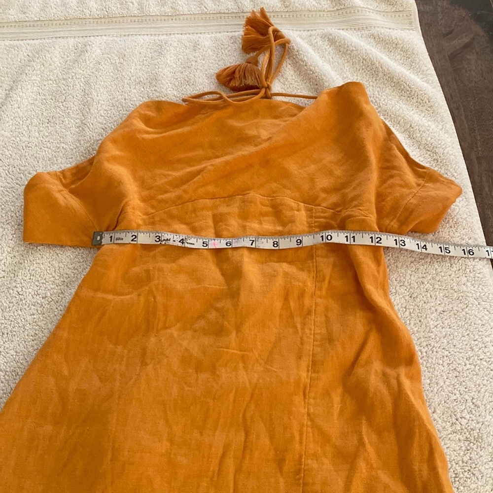 Free People from Bloomingdale’s adorable mini dress with great back and tassels - Picture 9 of 13
